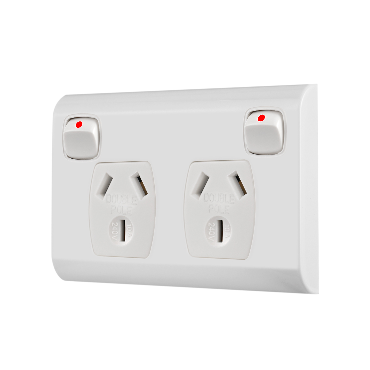 TRANSCO Power Point Double Pole 240 V 10 Amp GPO Outlet Caravan