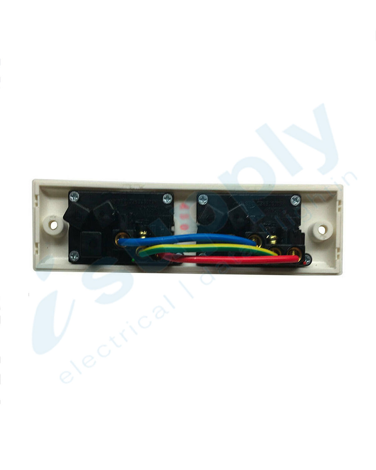 Narrow Skirting Double GPO Power Point Switch 10 amp - Image 4