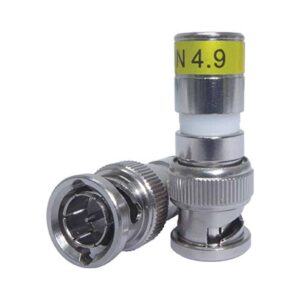 MATCHMASTER CONNECTOR BNC RG6QUAD COMPRESSION (50 Pack) : 08MM-B12