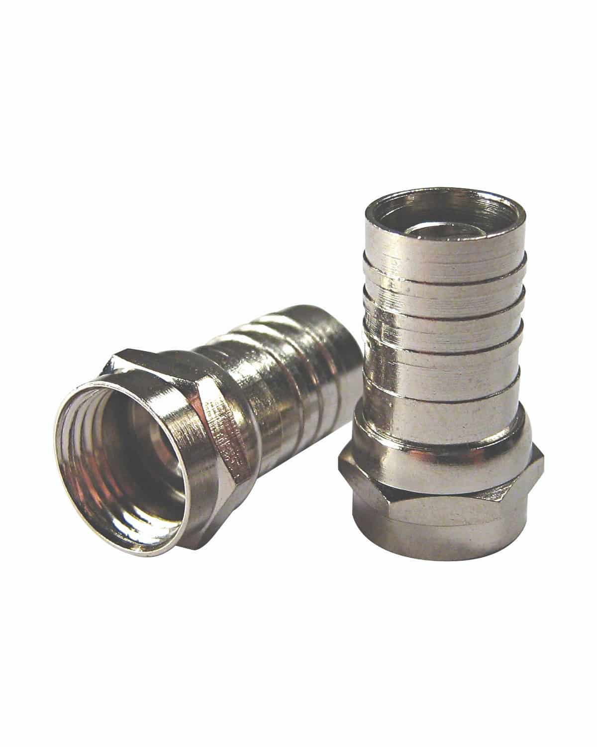 MATCHMASTER CONNECTOR RG59 CRIMP ON 'F' TYPE (100 Pack) : 08MM-F59M