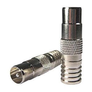 MATCHMASTER CONNECTOR RG6 IEC MALE CRIMP (20 Pack) : 08MM-P2