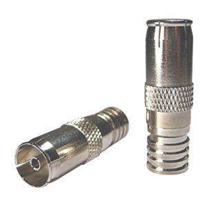 MATCHMASTER CONNECTOR RG6 IEC FEMALE CRIMP (20 Pack) : 08MM-P4