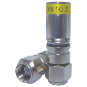 MATCHMASTER CONNECTOR RG11 COMPRESSION UNIVERSAL QUICK MOUNT (25 Pack) : 08MM-QM11