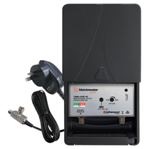MATCHMASTER AMPLIFIER UHF/VUF 24DB 4G FILTER + P/SUPPLY : 10MM-J24BF-4GP
