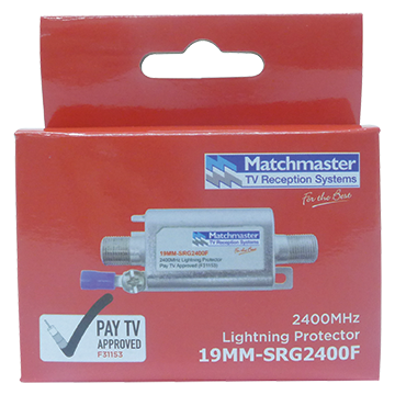 MATCHMASTER Surge Protector 2400MHz Lightning Protector 19MM-SRG2400F - Image 2
