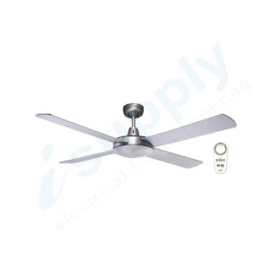 Martec Ceiling Fan DC 1300mm Brushed Aluminium DLDC134BR