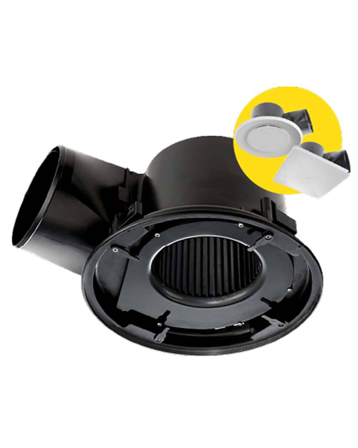 FANTECH Rapid Response 250HP ceiling mounted header box fan to suit 10" hole RESPF150