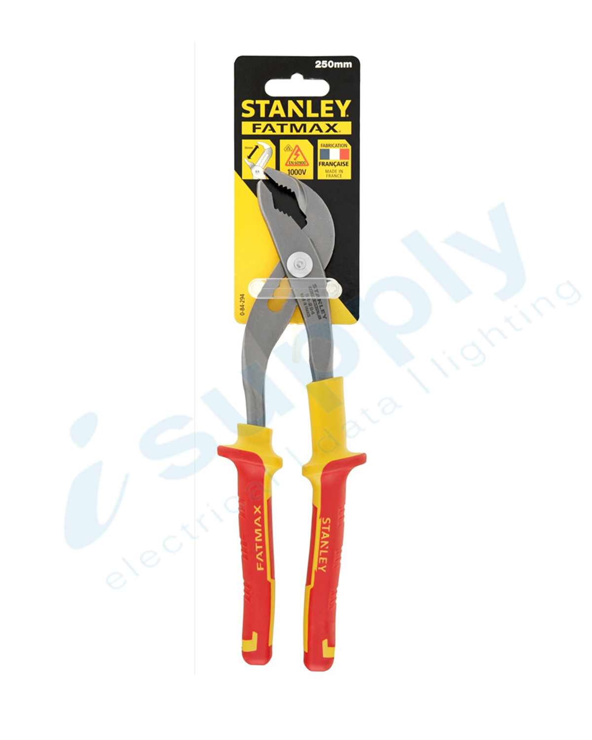 Stanley VDE 1000V Multigrip Pliers 255mm 84-294