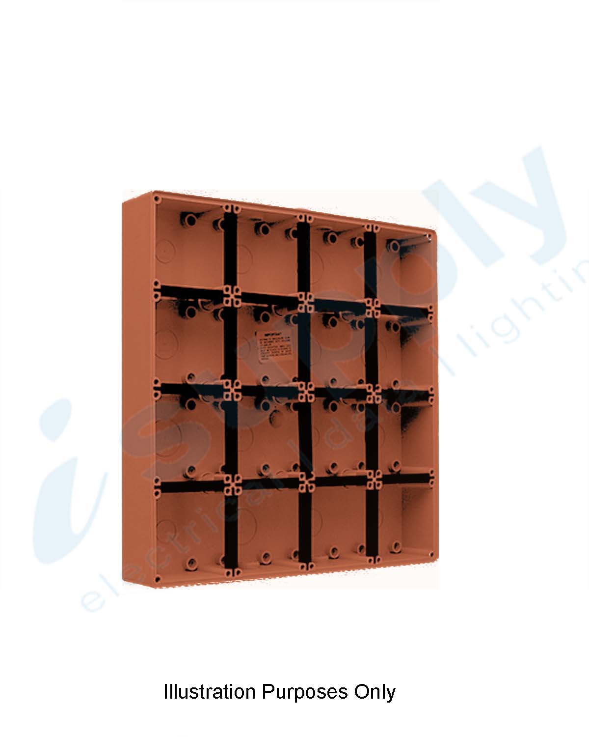 PULSET 16 Way/Gang Deep Enclosure - RO (IP/G16E/RO)