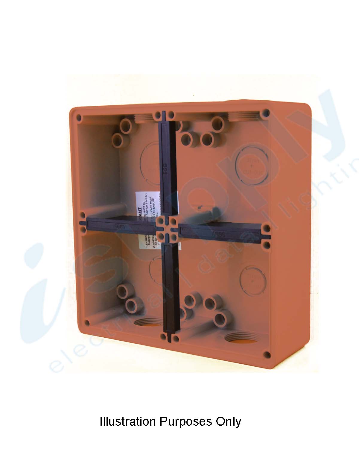 PULSET 4 Way/Gang Deep Mounting Enclosure - RO (IP/G4E/RO)