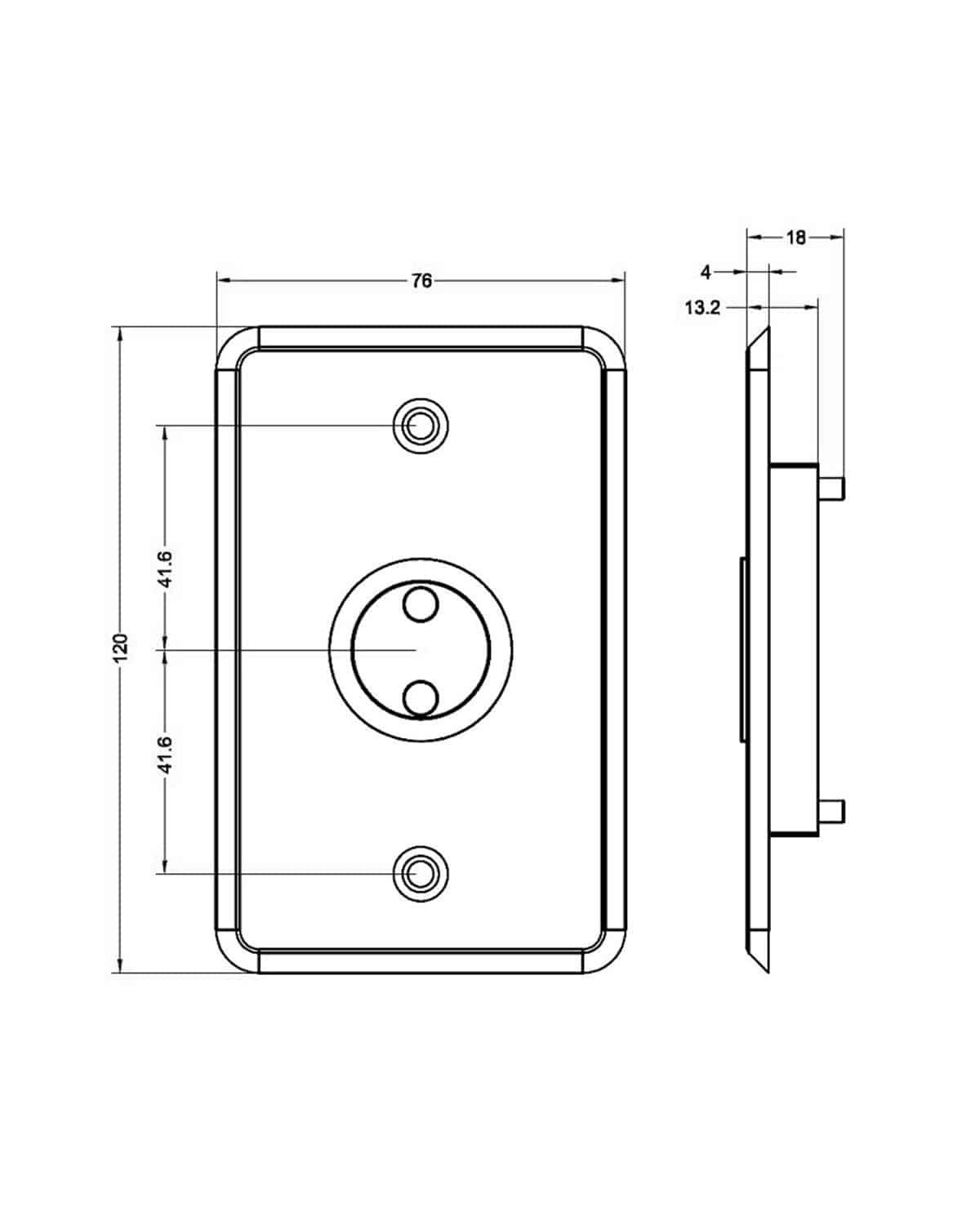 Watchguard Touch Door Release Button ACDSW102 - Image 2