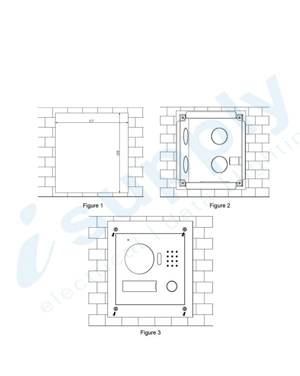 VIP Vision Flush Mount Box INTIPRDSVW-FMA - Image 2