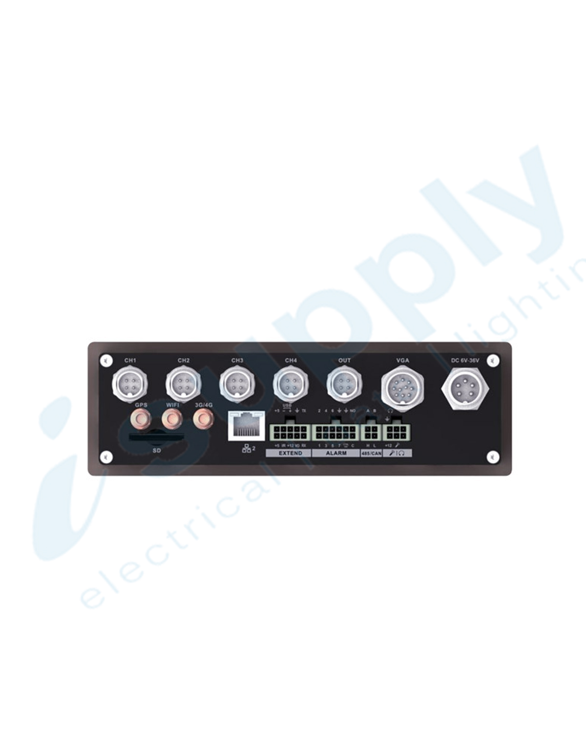 Rhino Securview 4 Channel Mobile HDCVI Recorder with GPS MCVR-GPS - Image 2