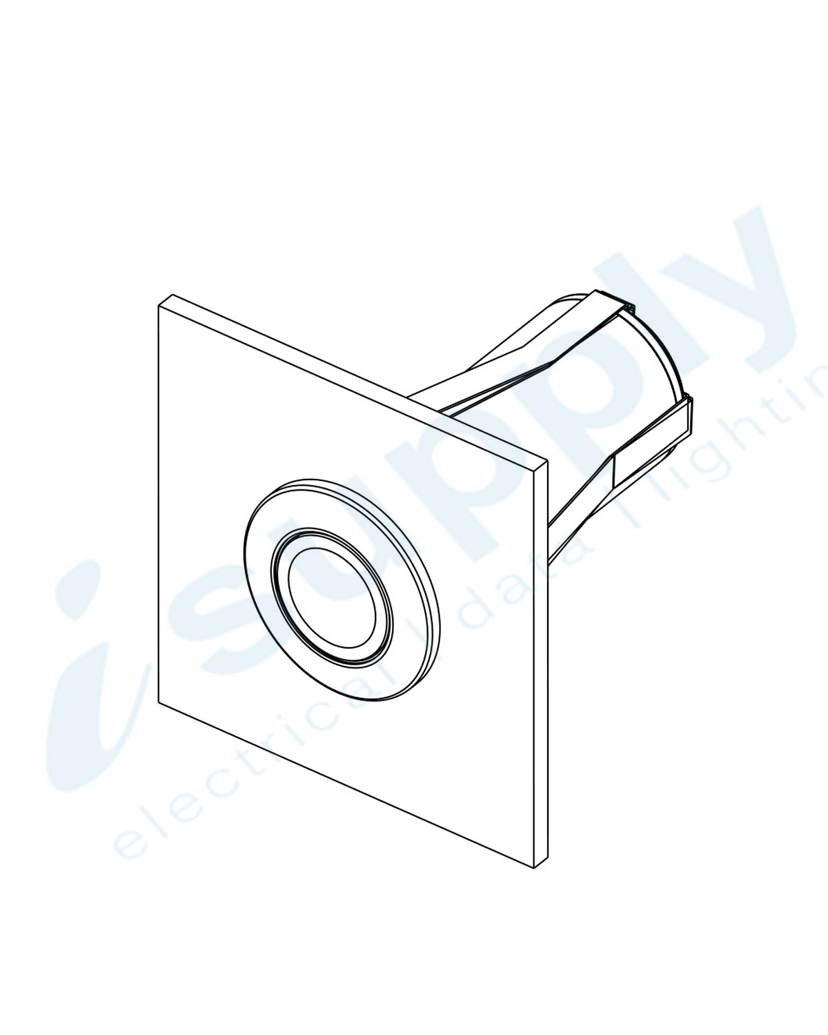 Rhino Mobile Series 1080p Fixed HDCVI Flush Mount Bumper Camera VSCVI2MPBT2.8 - Image 2