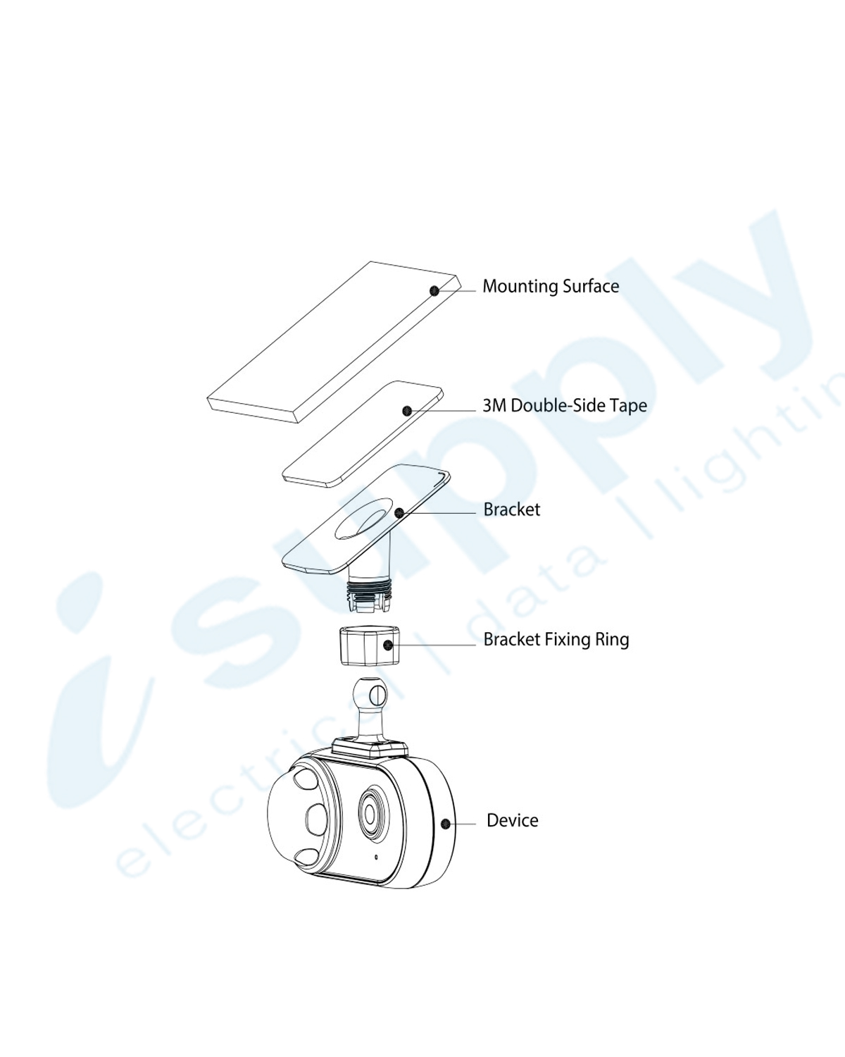 Securview Victory Series Mobile Series 1080p Fixed HDCVI Twin Dash Camera VSCVI2MPWTT - Image 3