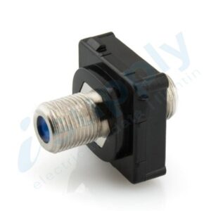 1 x CLIPSAL Compatible Outlet Mech Insert Mechanism F-Type Pay TV BLACK