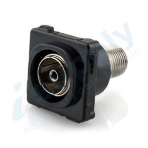 1X CLIPSAL Compatible Outlet Mech Insert Mechanism TV Antenna TVC BLACK