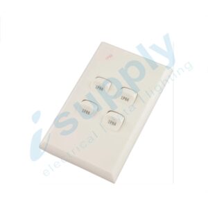 Transco 4 Gang Wall Switch WEATHERPROOF IP66 Rated S4WP
