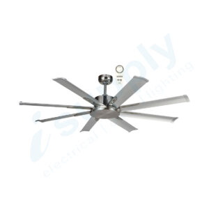 Martec Albatross Mini  65" DC Ceiling Fan Brushed Nickel -MAF168BR