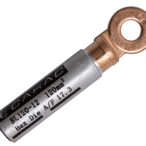 CABAC BI-METAL LUG 120MM2-STD12MM BL120-12 x 1/EACH