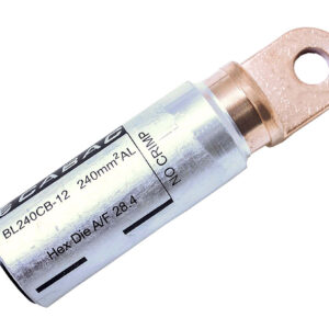 CABAC BI-METAL CIRC BREACHK LUG 185MM2 10MM STUD BL185CB-10 x 1/EACH