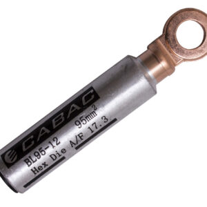 CABAC BI-METAL LUG 95MM2-STUD12MM BL95-12 x 1/EACH