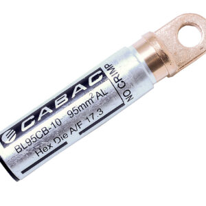 CABAC BI-METAL CIRC BREACHK LUG 95MM2 12MM STUD BL95CB-12 x 1/EACH