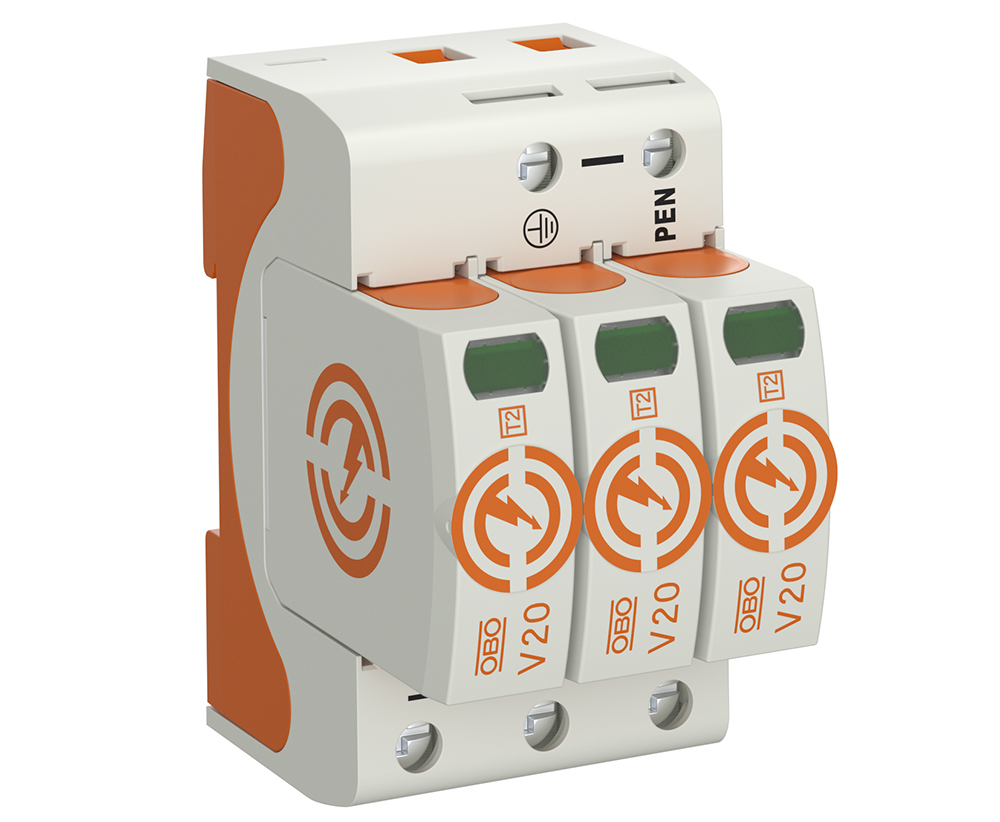 OBO Bettermann SURGE DEV V20 TYPE 2 3P 40KA V20-3-280 x 1 /EACH
