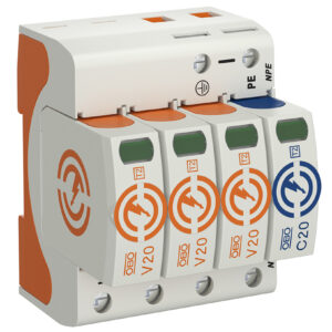 OBO Bettermann SURGE DEV V20 TYPE 2 3P+N 40KA V20-3-NPE-280 x 1 /EACH