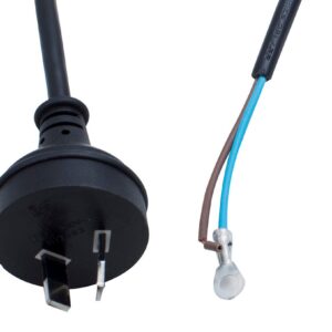 Cabac PLUG AND CORD 2P 7.5A WH 2M 2P7.5WH2