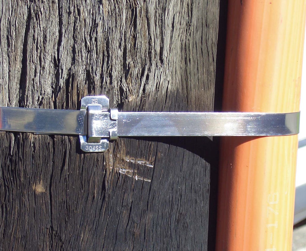 Cabac CABAC 12.7MM S/STEEL 304SS BUCKLE 100 PK CABBUCKLE12.7