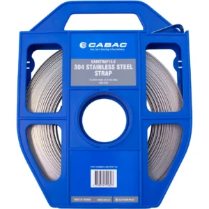 Cabac CABAC 19.0MM S/STEEL 304SS STRAP 30M CABSTRAP19.0