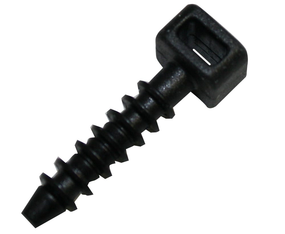 Cabac NYLON CABLE TIE ANCHOR 5MM UV BLACK CH5