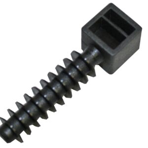 Cabac NYLON CABLE TIE ANCHOR 9MM UV BLACK CH8