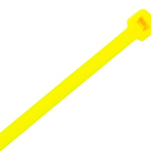 Cabac NYLON CABLE TIE 140 X 3.6MM YELLOW CT140YL/100
