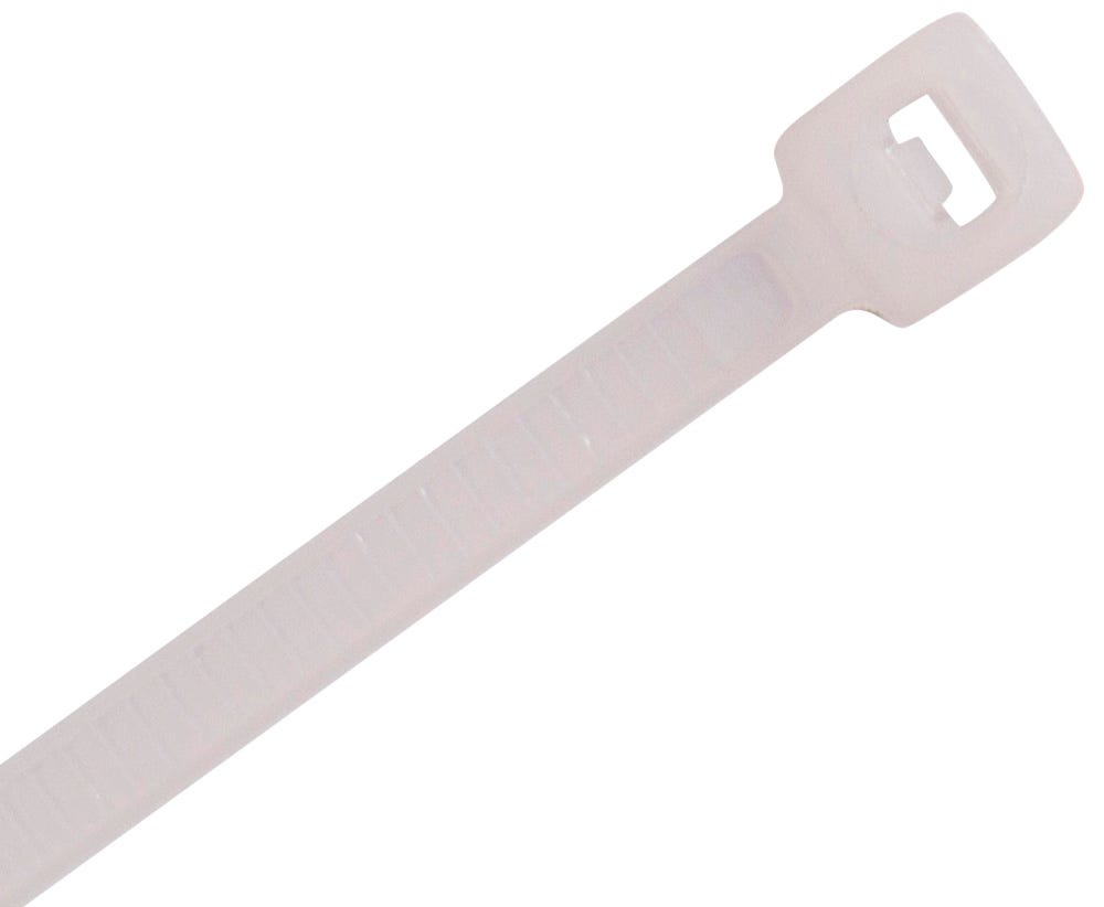 Cabac NYLON CABLE TIE LIGHT DUTY 200X2.5MM NAT CT196NT-LD