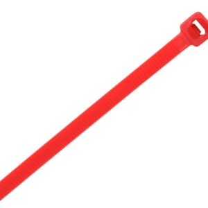 Cabac NYLON CABLE TIE 200 X 4.8MM RED CT200RD/100