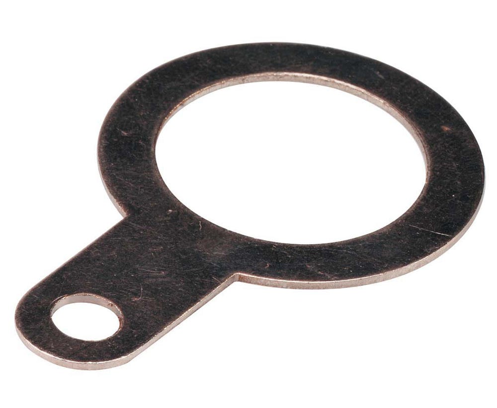 Cabac BRASS EARTH TAGS 16MM WIDE ET16