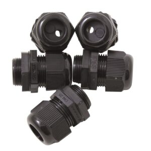 Cabac NYLON GLAND 9-18 WITH SOLAR INSERT 2X6MM GN25SO-2-6MM