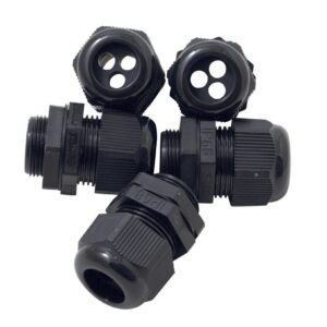 Cabac NYLON GLAND 9-18 WITH SOLAR INSERT 3X7MM GN25SO-3-7MM