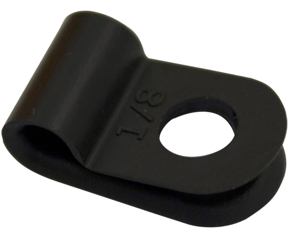 Cabac P CLIP NYLON 15.8 MM CABLE BLACK PCBK-16 x 25