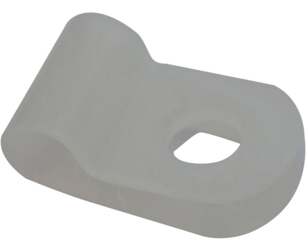 Cabac P CLIP NYLON 6.4 MM CABLE NATURAL PCN-6 x 100