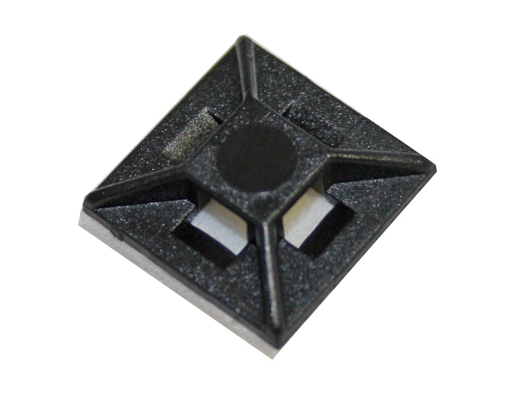 Cabac SELF ADHESIVE MOUNT 12.7MM UV BLACK SAM12.7BK