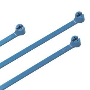 Ty-Rap PA 6.6 DETECT C/TIE 186X4.6MM BLUE 100PK TY525MR-NDT
