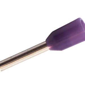 Cabac BOOT LACE PIN 0.25MM2-VIOLET HF BLP025 x 100