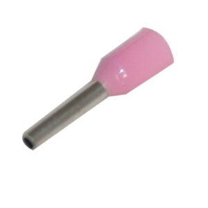 Cabac BOOT LACE PIN 0.34MM2-PINK HF BLP034 x 100