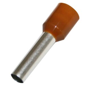 Cabac BOOT LACE PIN 10MM2-BROWN L18 HF BLP1000-18 x 25