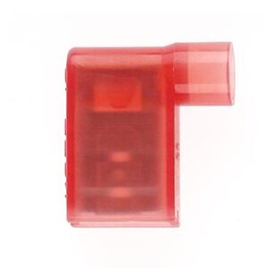 Cabac FULLY INS.FLAG Q/C 6.4 X 0.8MM RED FIFQC1.25-6.4 x 25