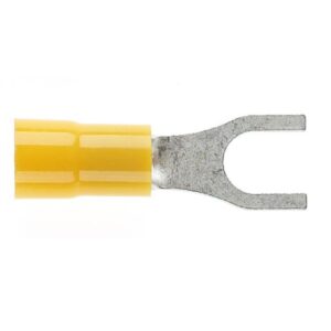 Cabac FORKED SPADE 5MM YELLOW DG FS0.3-5DG x 100