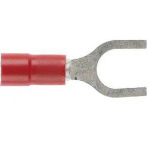 Cabac FORKED SPADE 5MM RED FS1.25-5 x 50